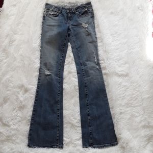 JOE'S JEANS Starlet Slim Rocker Distressed Sz 27